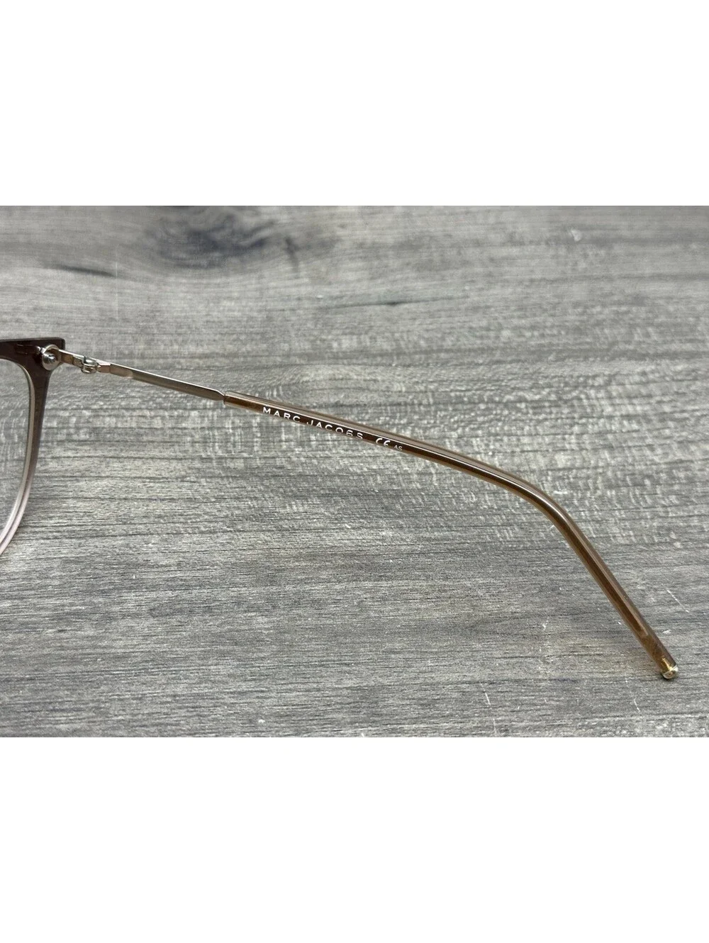 Marc Jacobs Designer Eyeglasses, Frames Only, MARC 32 TVX ..-..-140 Brown Clear